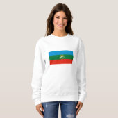Karachay Cherkessia Flag Sweatshirt (Vorne ganz)