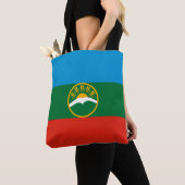 Karachay Cherkessia Flag Tasche (Von Nahem)