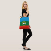 Karachay Cherkessia Flag Tasche (Am Model)