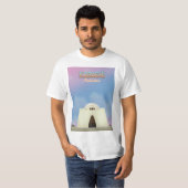 Karachi Pakistan Reiseplakat T-Shirt (Vorne ganz)