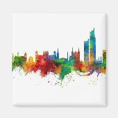 Karachi Pakistan Skyline Magnet (Vorne)