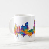 Karachi Skyline Pakistan Kaffeetasse (Vorderseite Links)