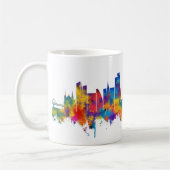 Karachi Skyline Pakistan Kaffeetasse (Links)