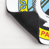 Karaganda Wappen Mousepad (Ecke)