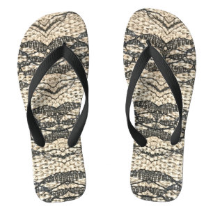 Karaka Burlap Badesandalen