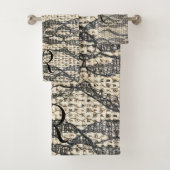 Karaka Burlap Badhandtuch Set (Insitu)