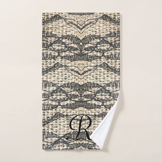 Karaka Burlap Badhandtuch Set (Handtuch)