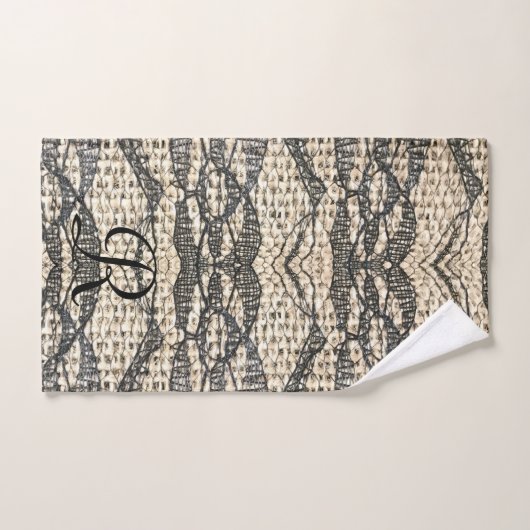 Karaka Burlap Badhandtuch Set (Handtuch)