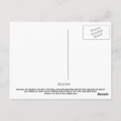 Karakasa Maneki Neko Postkarte (Rückseite)