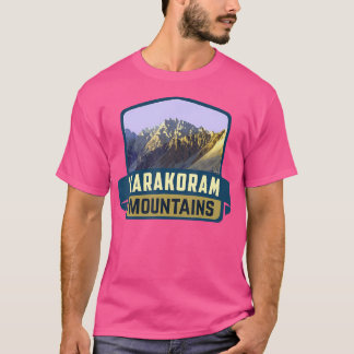 Karakoram Mountains Nationalpark Camping Wandern T-Shirt