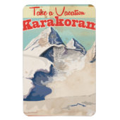 Karakoram Vintages Urlaubspaket Magnet (Vertikal)
