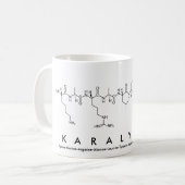Karalynne Peptidname Tasse (Vorderseite Links)