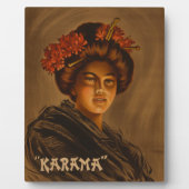 Karama: Japanische Romance Geisha-Schauspielerin Fotoplatte (Vorderseite)