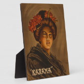 Karama: Japanische Romance Geisha-Schauspielerin Fotoplatte (Seite)