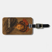 Karama: Japanische Romance Geisha-Schauspielerin Gepäckanhänger (Vorderseite horizontal)