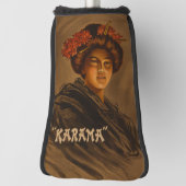 Karama: Japanische Romance Geisha-Schauspielerin Golf Headcover (Rotieren 90)