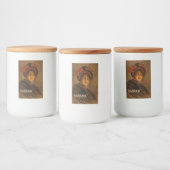 Karama: Japanische Romance Geisha-Schauspielerin Lebensmitteletikett (Flaschen)