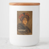 Karama: Japanische Romance Geisha-Schauspielerin Lebensmitteletikett (Vorderseite)