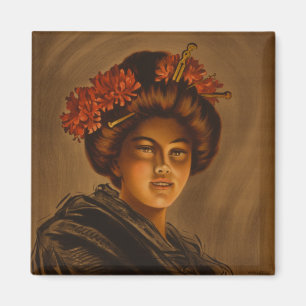 Karama: Japanische Romance Geisha-Schauspielerin Magnet