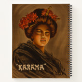 Karama: Japanische Romance Geisha-Schauspielerin Notizblock (Rückseite)