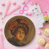 Karama: Japanische Romance Geisha-Schauspielerin Pappteller (Party)