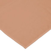 Karamell Farbe Trend 2025 Tischdecke (Schrägansicht)