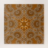 Karamell-Fraktal-Spitze Puzzle (Horizontal)