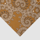 Karamell-Fraktal-Spitze Seidenpapier (Detail)