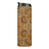 Karamell-Fraktal-Spitze Thermosbecher (Nach rechts gedreht)