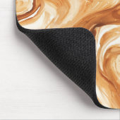 Karamell-Karamell-Bonbonwirbel Mousepad (Ecke)
