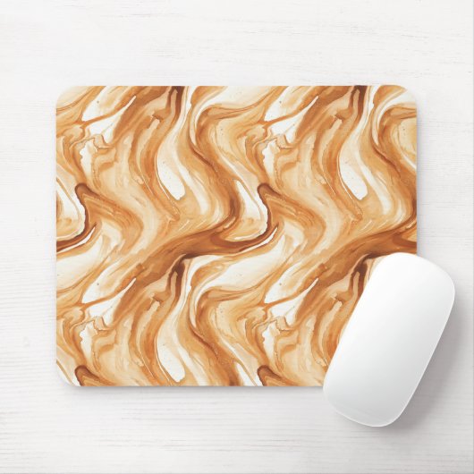 Karamell-Karamell-Bonbonwirbel Mousepad (Mit Mouse)