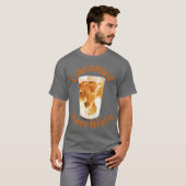 Karamell-Macchiato lustig T-Shirt (Vorne ganz)