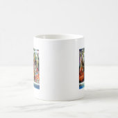 Karamelläpfel mit Sprinklen und Nuts Kaffeetasse (Mittel)