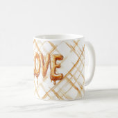 Karamellbonbon Liebe Kaffeetasse (VorderseiteRechts)