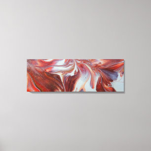 Karamellbonbons auf einer gespaltenen Leinwand 36x