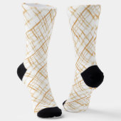 Karamellbonbonstreifen Socken (Gewinkelt)