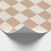 Karamellbraun Geschenkpapier (Ecke)