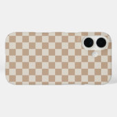 Karamellbraun Karamellmuster Case-Mate iPhone Hülle (Rückseite (Horizontal))