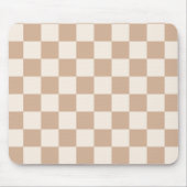 Karamellbraun Mousepad (Vorne)