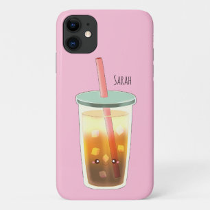 Karamelleis-Kaffee mit cremefarbenem Magnet Case-Mate iPhone Hülle