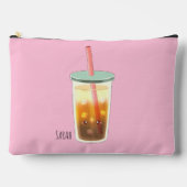 Karamelleis-Kaffee mit Sahnetaum Zubehörtasche (Vorderseite)