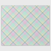 Karamellfarbenmuster geprüft. geschenkpapier (Flach)