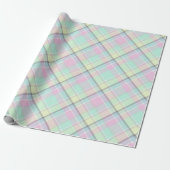 Karamellfarbenmuster geprüft. geschenkpapier (Ungerollt)