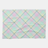 Karamellfarbenmuster geprüft. geschirrtuch (Horizontal)