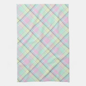 Karamellfarbenmuster geprüft. geschirrtuch (Vertikal)