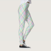 Karamellfarbenmuster geprüft. leggings (Rechts)