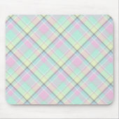 Karamellfarbenmuster geprüft. mousepad (Vorne)