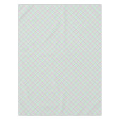 Karamellfarbenmuster geprüft. tischdecke (Vorderseite)