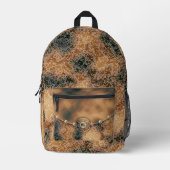 Karamelll und Schokolade Braun, Nähtasche Bedruckter Rucksack (Vorderseite)