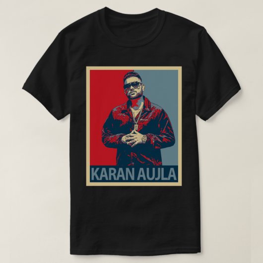 karan aujla Lightweight Hoodie T-Shirt (Design vorne)